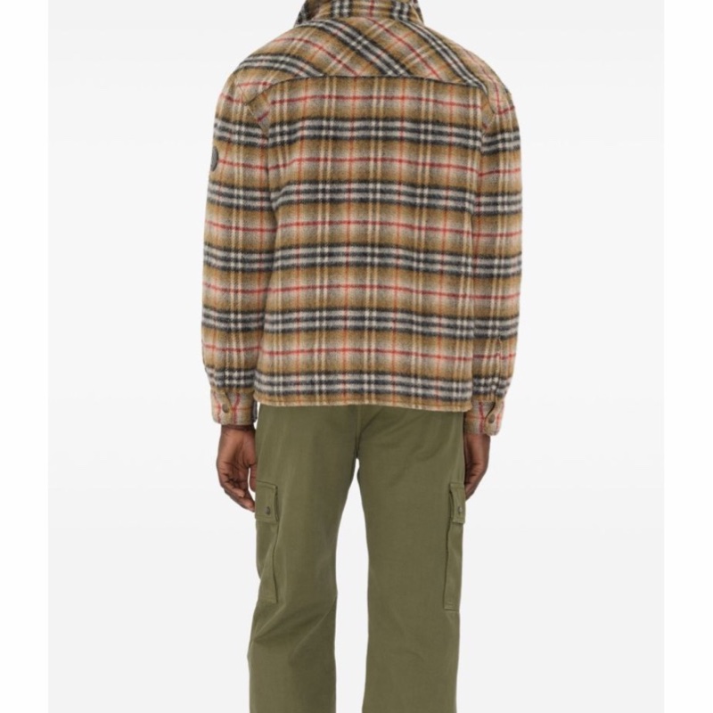 Burberry 男士 格紋休閒夾克S M L XL碼-5