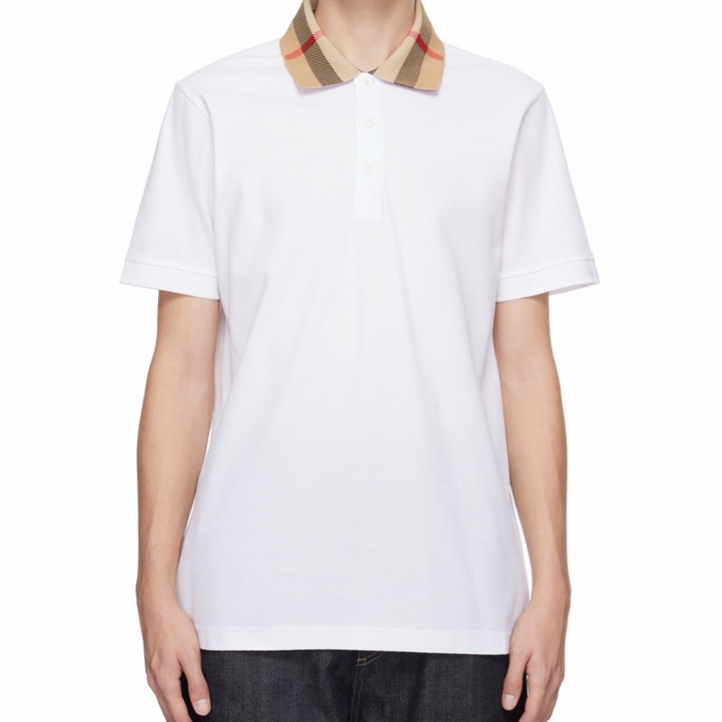 Burberry 男士 格紋衣領Polo衫XXS XS S M L XL XXL-0