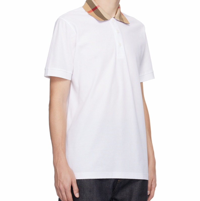 Burberry 男士 格紋衣領Polo衫XXS XS S M L XL XXL-2