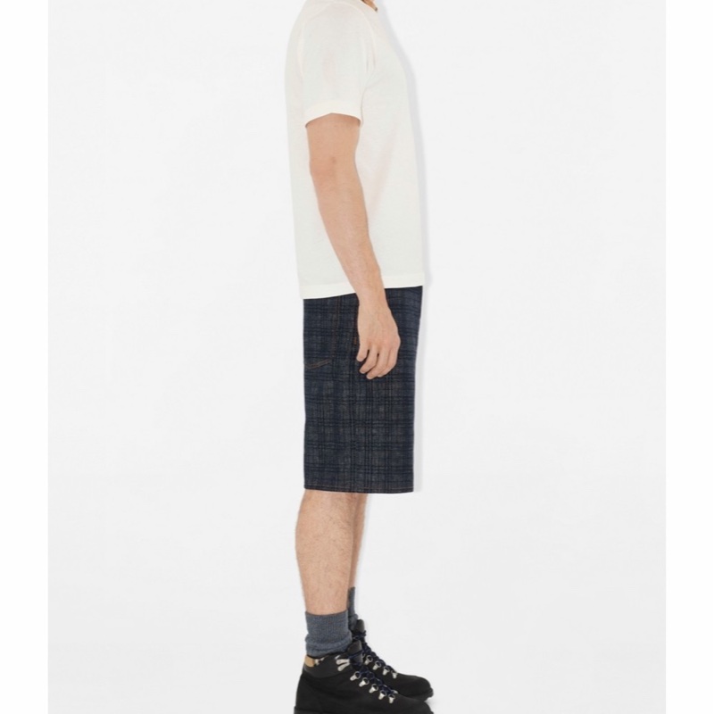 Burberry 男士 格紋裝飾棉質 T 恤XS S M L XL XXL XXXL碼-2