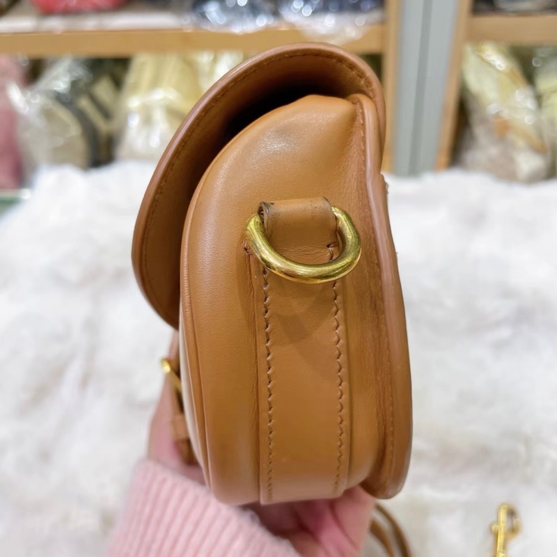 【92新 ✨ 全網最低價!】Dior迪奧Bobby橫版新月包 焦糖色 斜挎包(下單前先詢問庫存❗️)-3