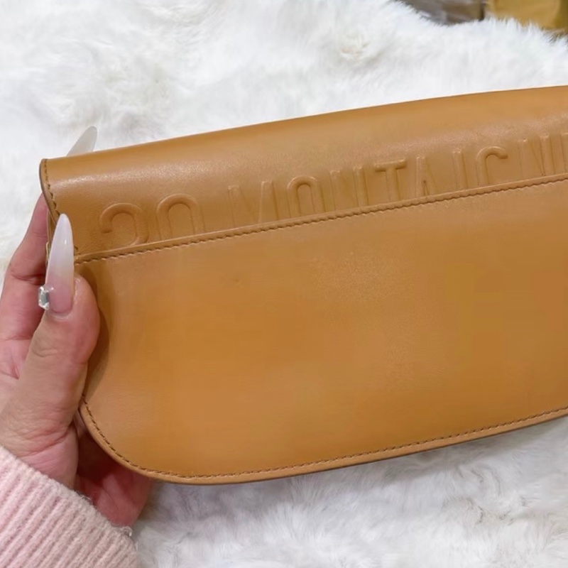 【92新 ✨ 全網最低價!】Dior迪奧Bobby橫版新月包 焦糖色 斜挎包(下單前先詢問庫存❗️)-10