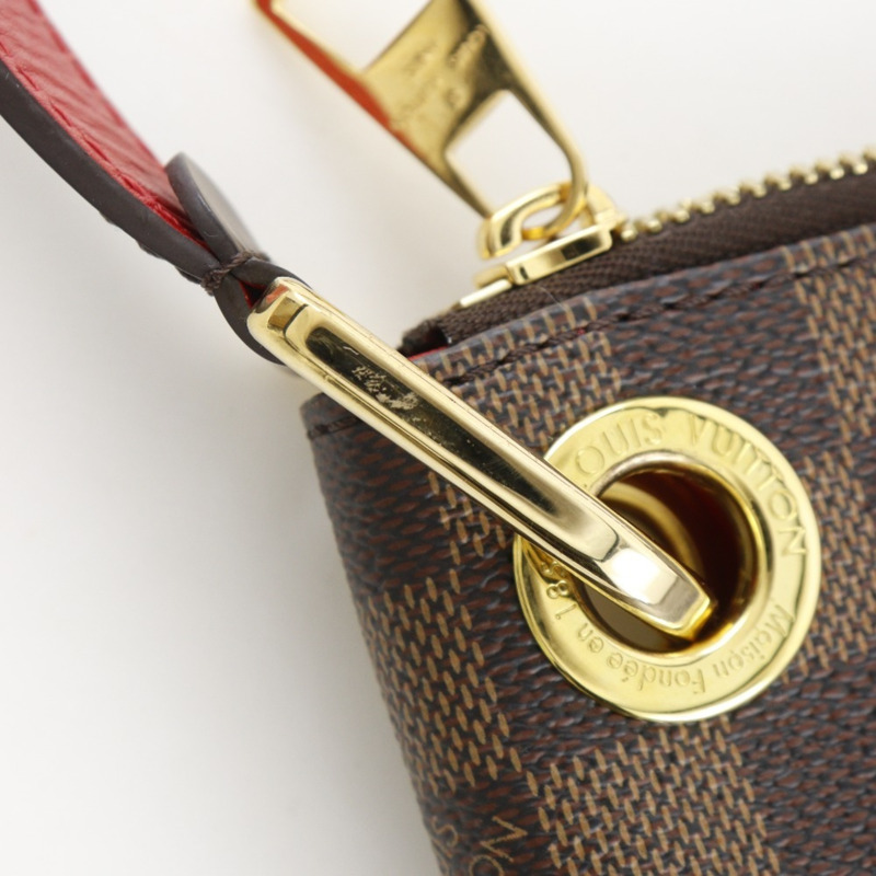 路易威登 Southbank 單肩包 N42230 Damier 帆布 2017 棕色 DR4127 A5 雙拉鍊女士-8