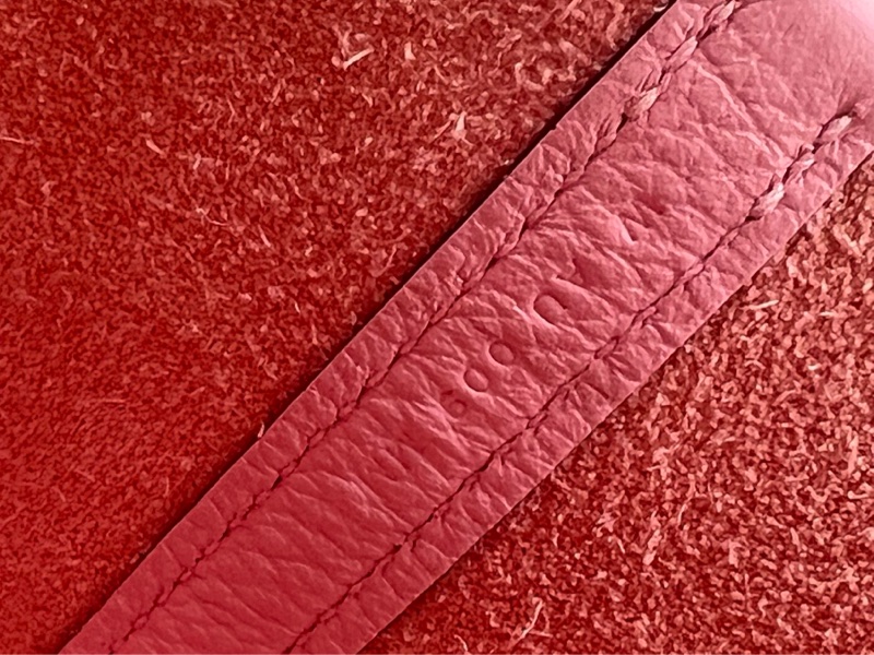 【溫柔粉嫩💖可甜可酷😎價錢優惠👍🏻】HERMES/愛馬仕 18 菜籃子櫻花粉銀扣 TC皮 -15