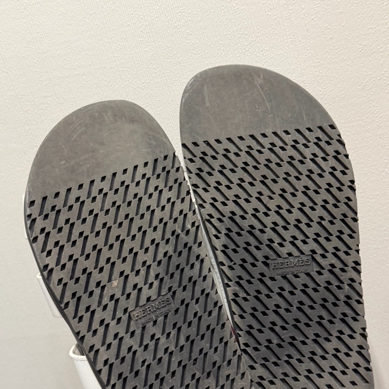 Hermes 愛馬仕 二舅拖鞋 白 38.5號-10