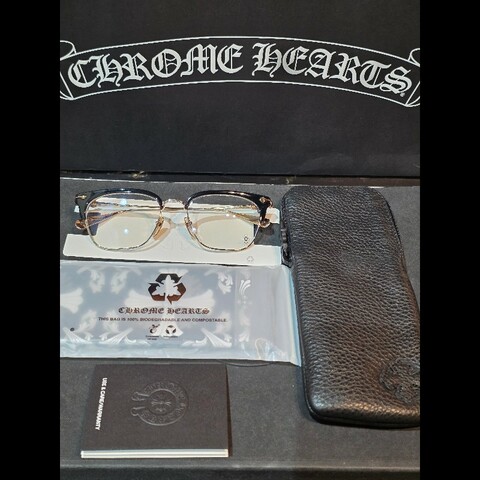 杰瑪眼鏡｜Chrome Hearts SEUNTRADICTION 黑金 CH眼鏡 薛之謙 劉德華同