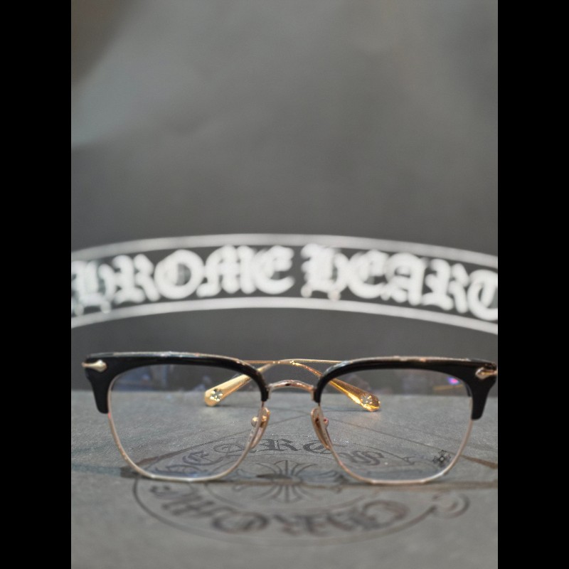 杰瑪眼鏡|Chrome Hearts SEUNTRADICTION 黑金 CH眼鏡 薛之謙 劉德華同-7