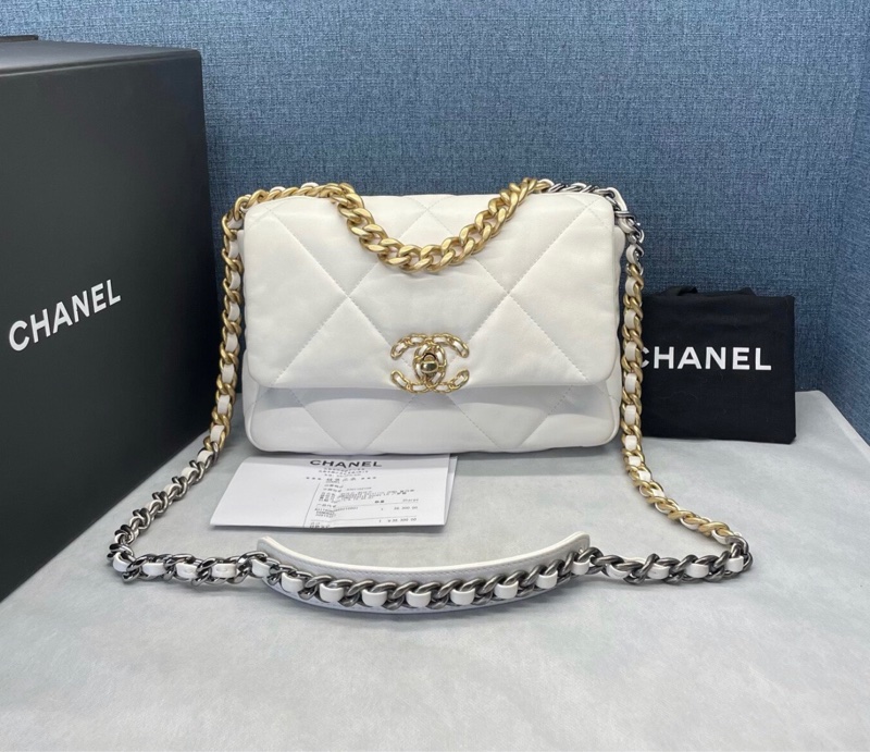【97新 ✨ 全網最低價!】Chanel 香奈兒 白金19bag 小號 (下單前先詢問庫存❗️)-1