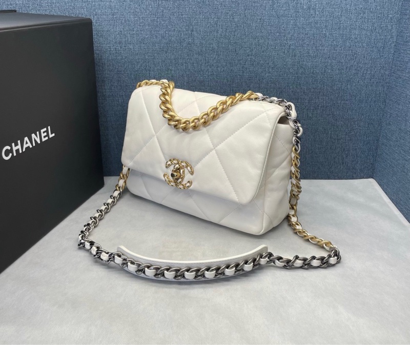 【97新 ✨ 全網最低價!】Chanel 香奈兒 白金19bag 小號 (下單前先詢問庫存❗️)-3