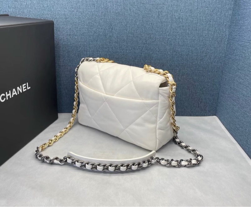 【97新 ✨ 全網最低價!】Chanel 香奈兒 白金19bag 小號 (下單前先詢問庫存❗️)-4