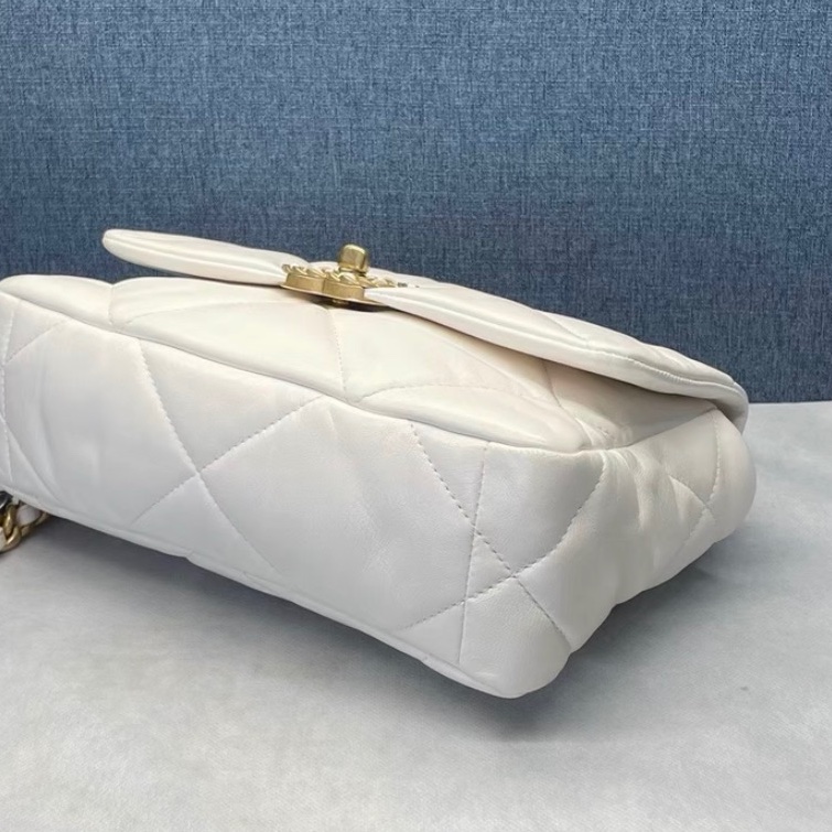 【97新 ✨ 全網最低價!】Chanel 香奈兒 白金19bag 小號 (下單前先詢問庫存❗️)-9