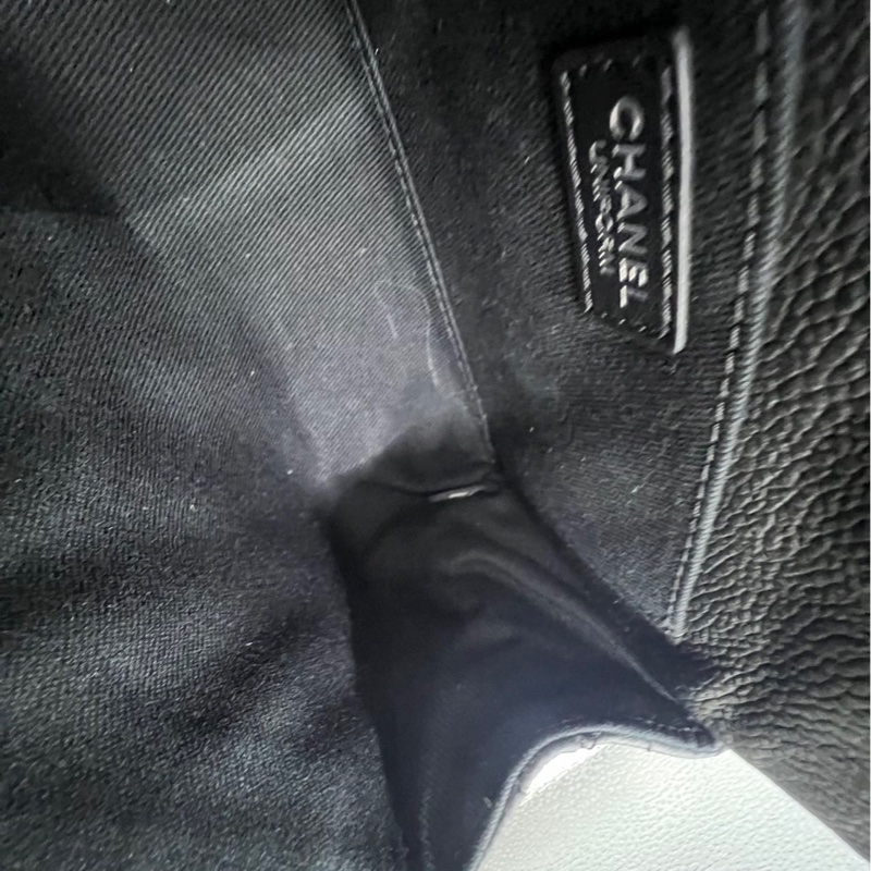 【稀有罕見✨全網最低價Chanel 2.55 waist bag黑銀魚子醬|腰包|胸包-22