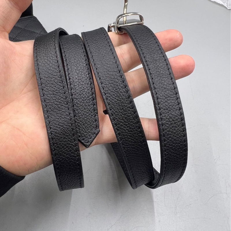 【稀有罕見✨全網最低價Chanel 2.55 waist bag黑銀魚子醬|腰包|胸包-26