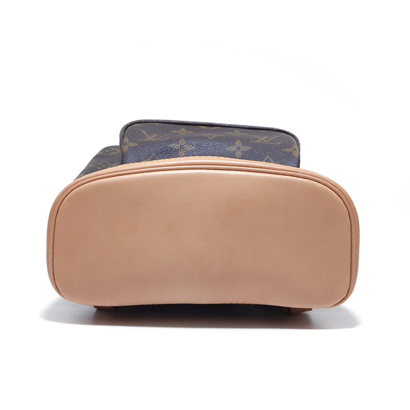 路易威登 Monogram Mini Montsouris 雙肩包/日用包,棕色-6