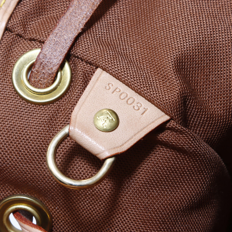 路易威登 Monogram Mini Montsouris 雙肩包/日用包,棕色-10