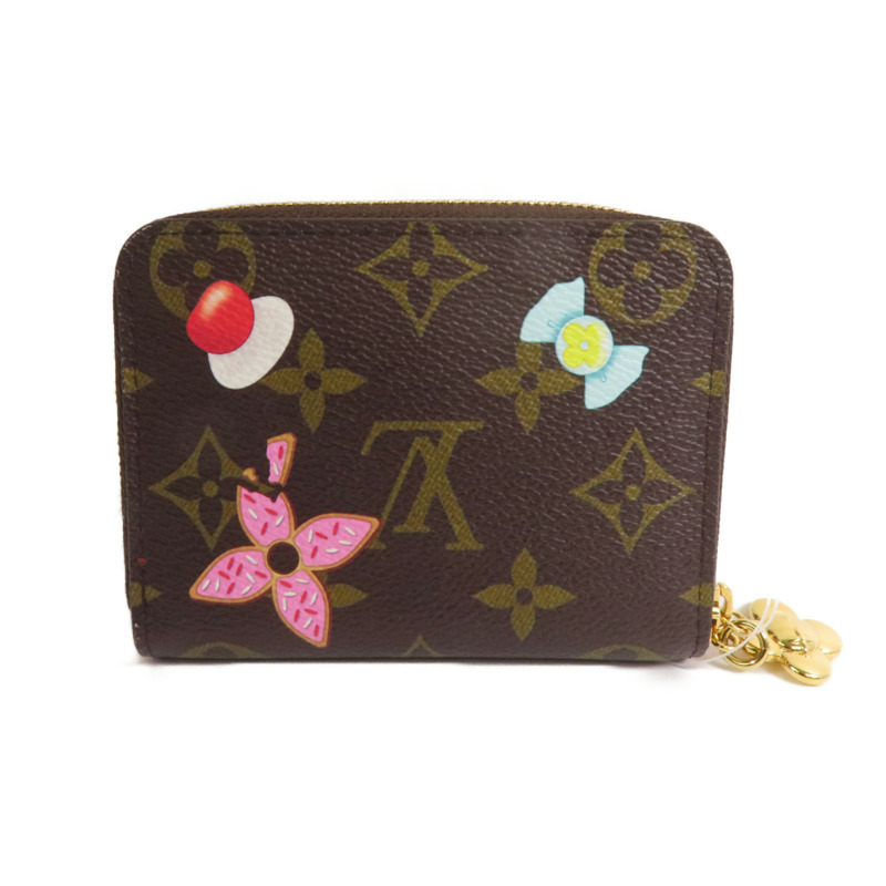LOUIS VUITTON Monogram Candy Factory Wallet金扣拉鏈長錢包-1