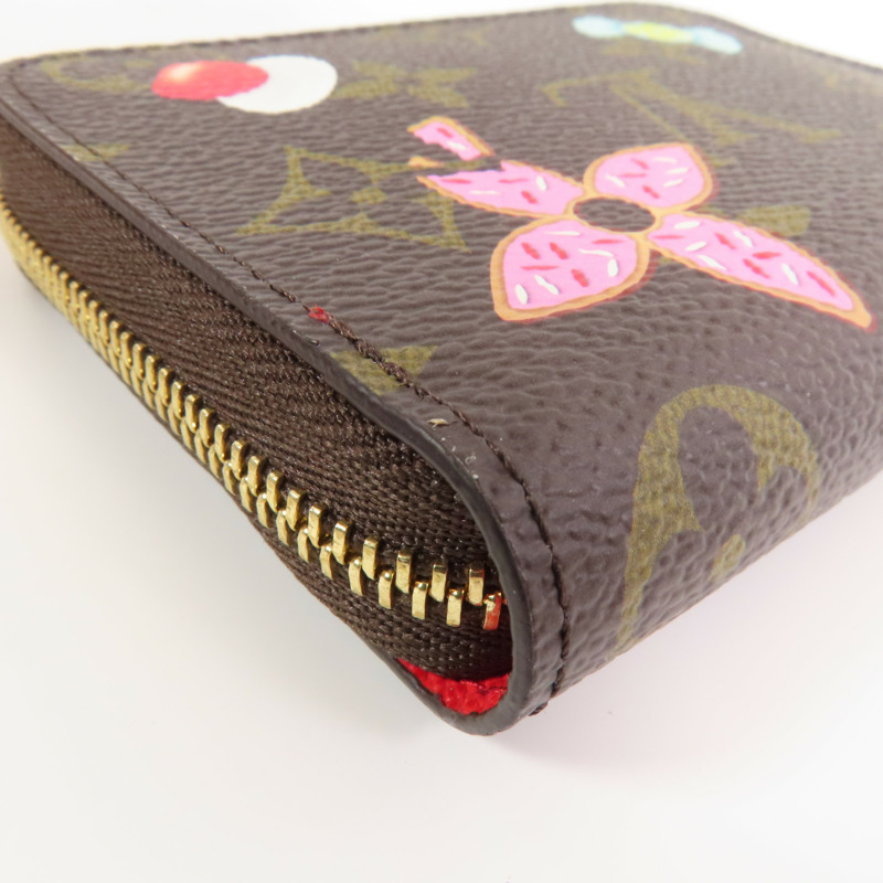 LOUIS VUITTON Monogram Candy Factory Wallet金扣拉鏈長錢包-8