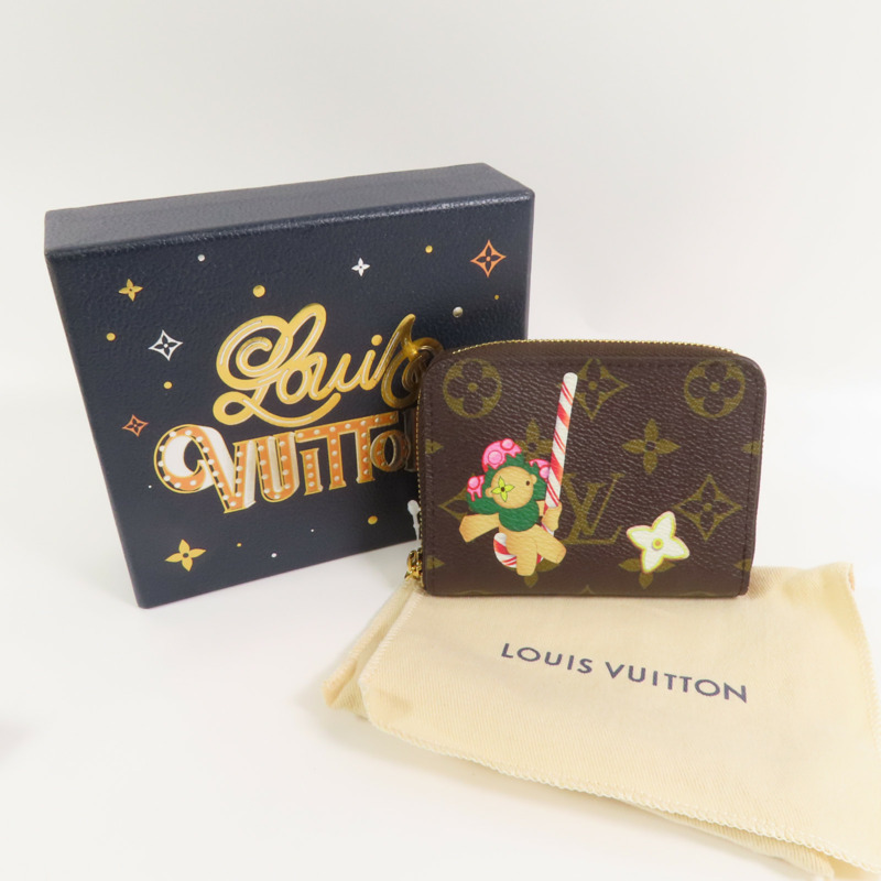 LOUIS VUITTON Monogram Candy Factory Wallet金扣拉鏈長錢包-11