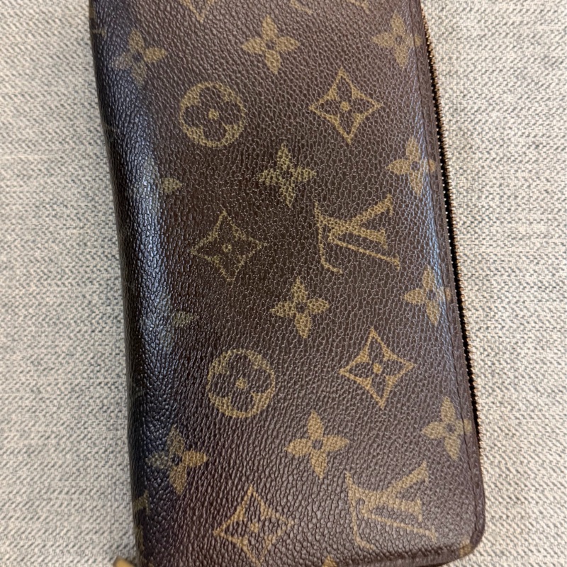 出清特價|真品 Louis Vuitton LV路易威登 Zippy M60017經典原花拉鍊長夾-10