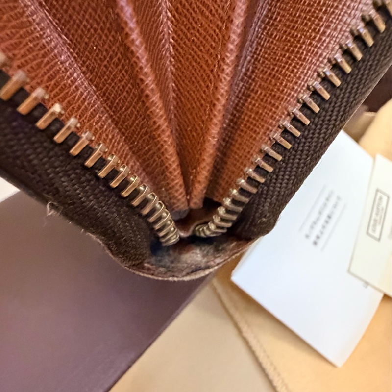 出清特價|真品 Louis Vuitton LV路易威登 Zippy M60017經典原花拉鍊長夾-19