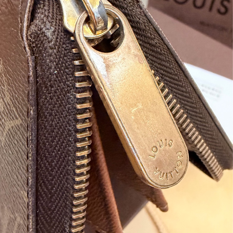 出清特價|真品 Louis Vuitton LV路易威登 Zippy M60017經典原花拉鍊長夾-27
