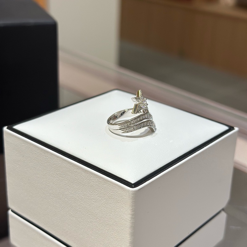 Chanel香奈儿高级珠宝彗星满钻戒指-4