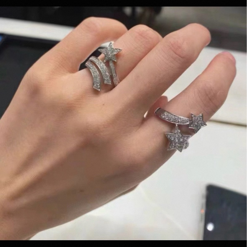 Chanel香奈儿高级珠宝彗星满钻戒指-8