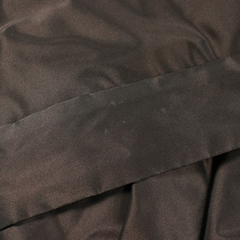 愛馬仕羽絨外套連帽衫 #36 聚酯棕色二手女款-8