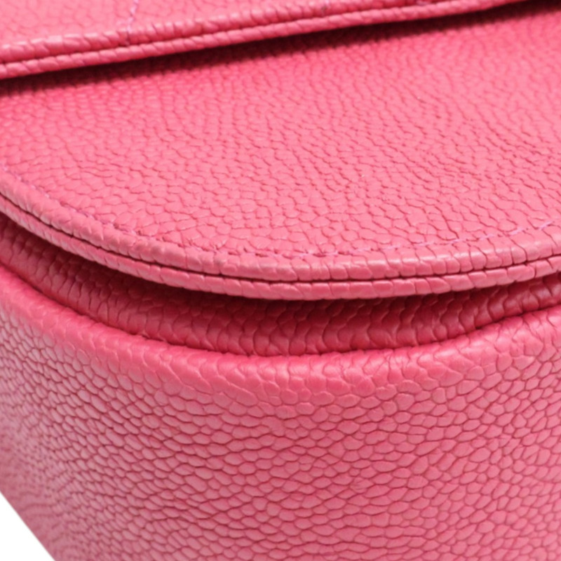 玫瑰粉 荔枝紋 牛皮 Coco Cuba Top Handle 肩背包【CHANEL 香奈兒】 A93660-12