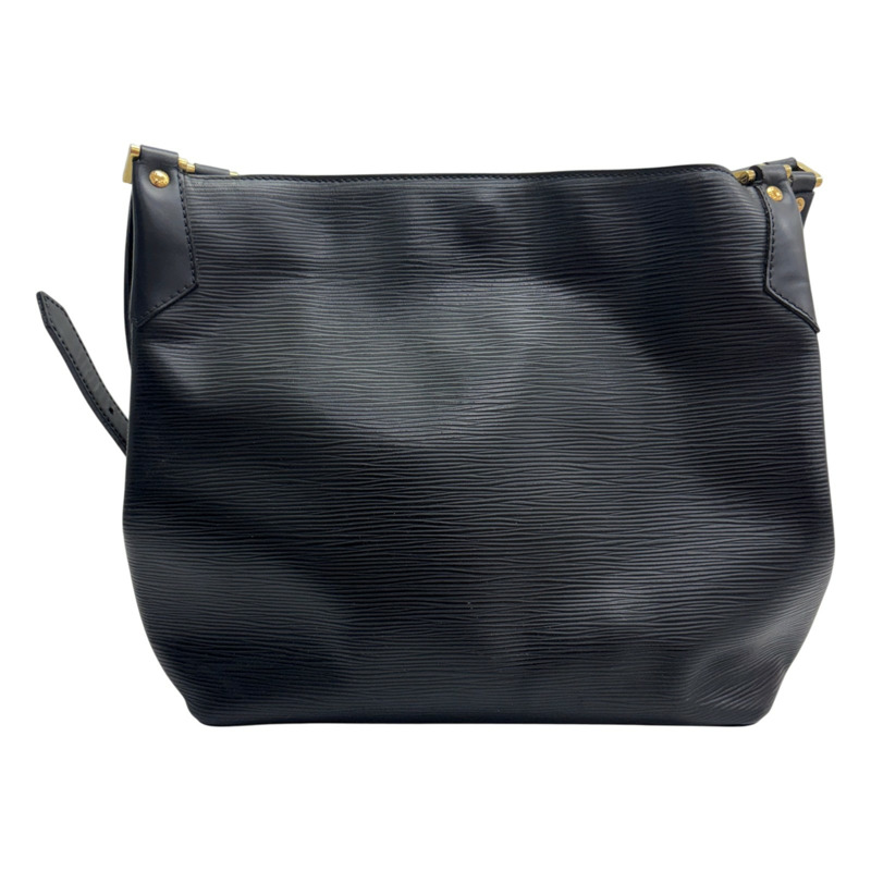 黑色 Epi 水波紋牛皮 Mandara MM 肩背包【LOUIS VUITTON LV 路易威登】 M58892-2
