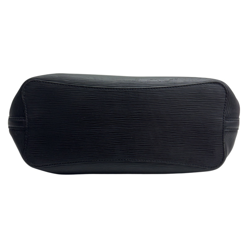 黑色 Epi 水波紋牛皮 Mandara MM 肩背包【LOUIS VUITTON LV 路易威登】 M58892-3