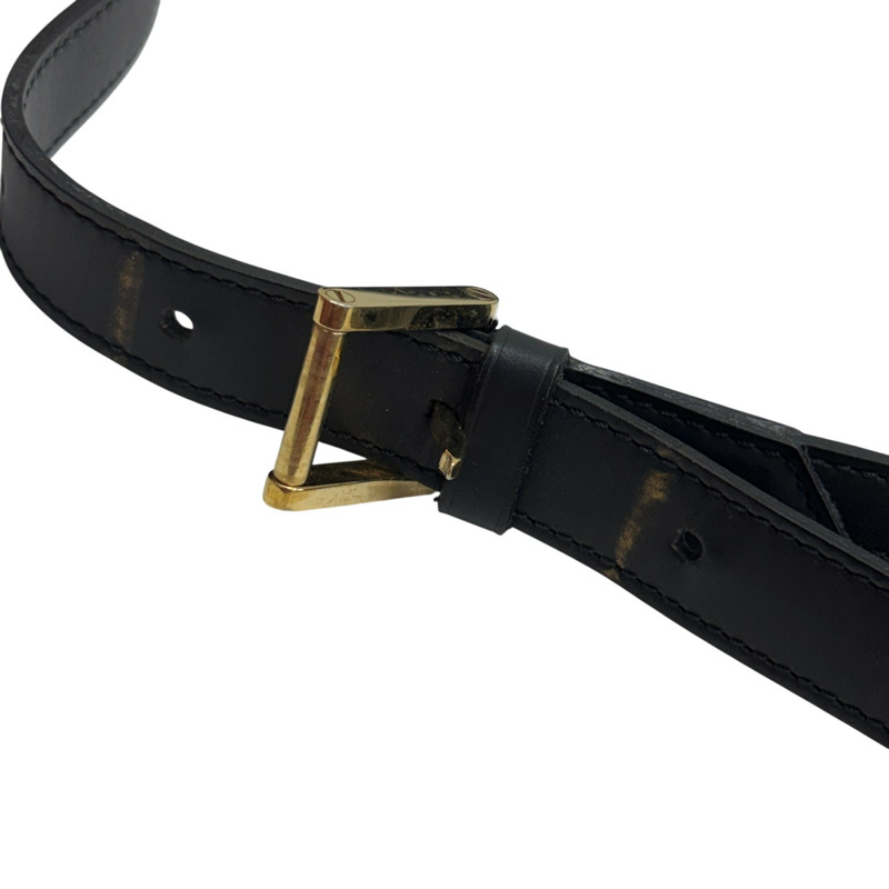 黑色 Epi 水波紋牛皮 Mandara MM 肩背包【LOUIS VUITTON LV 路易威登】 M58892-10