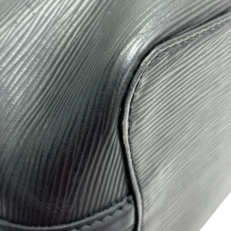 黑色 Epi 水波紋牛皮 Mandara MM 肩背包【LOUIS VUITTON LV 路易威登】 M58892-12