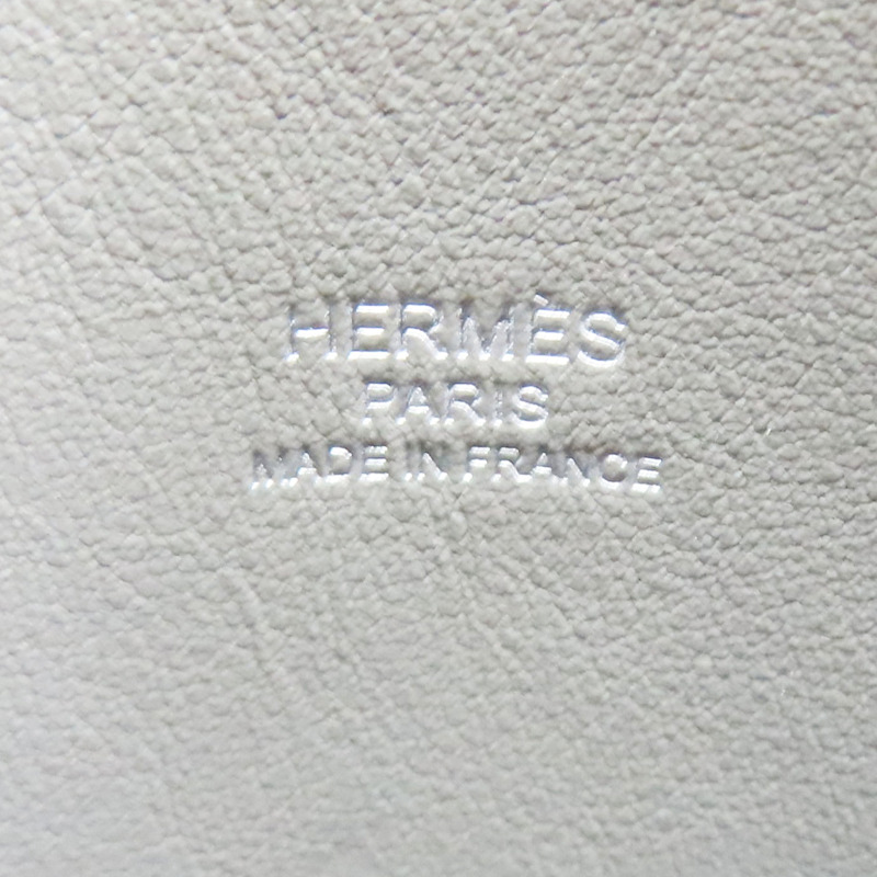 積雨雲灰 Evercolor牛皮 Bolide 1923 25 柏莉包 兩用包 Z刻 銀釦【HERMES 愛馬仕】-5