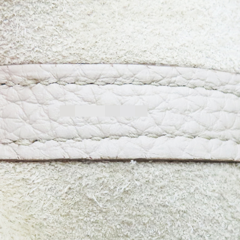 奶油白色 Clemence 牛皮 Picotin Lock 18 手提包 U刻 金釦【HERMES 愛馬仕】 H056289CC-6