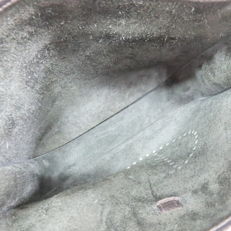 黑色 Clemence 牛皮 Evelyne III 29 肩背包 U刻 銀釦【HERMES 愛馬仕】 H056277CK-4