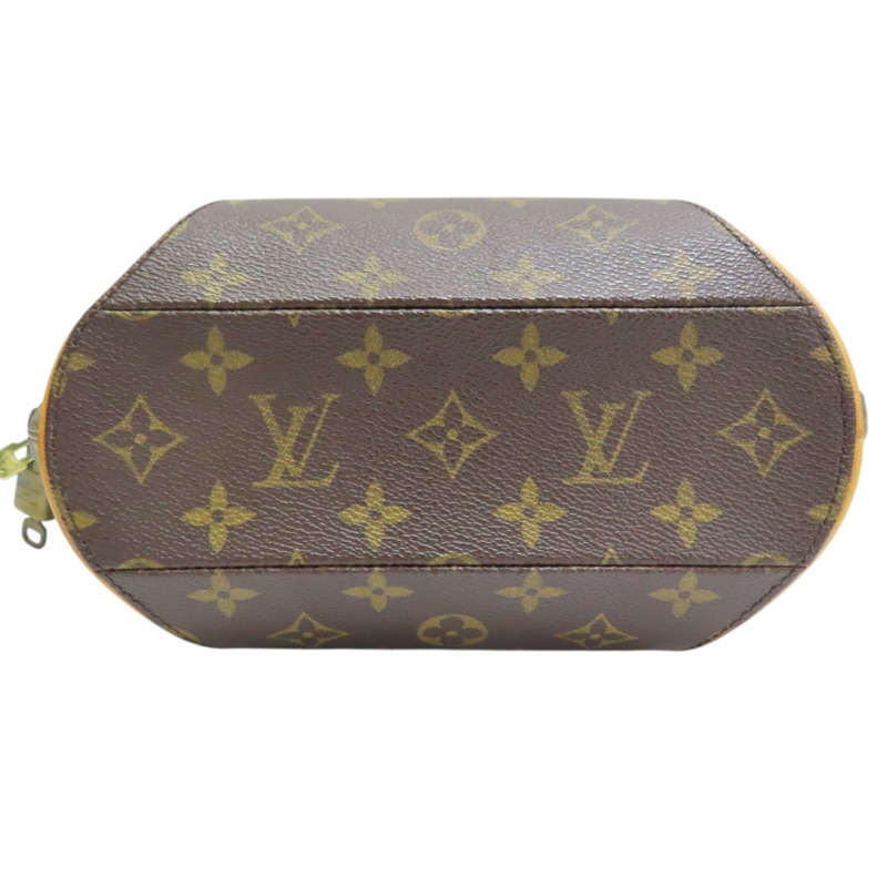 棕色 原花 帆布 Ellipse PM 貝殼包 手提包【LOUIS VUITTON LV 路易威登】 M51127-3