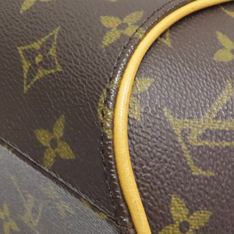 棕色 原花 帆布 Ellipse PM 貝殼包 手提包【LOUIS VUITTON LV 路易威登】 M51127-9