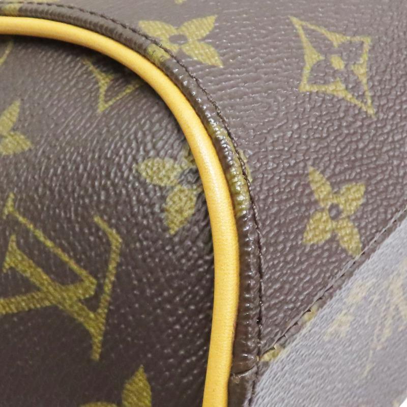 棕色 原花 帆布 Ellipse PM 貝殼包 手提包【LOUIS VUITTON LV 路易威登】 M51127-10