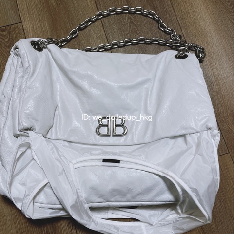 BALENCIAGA 白色Monaco Tote Bag 大size