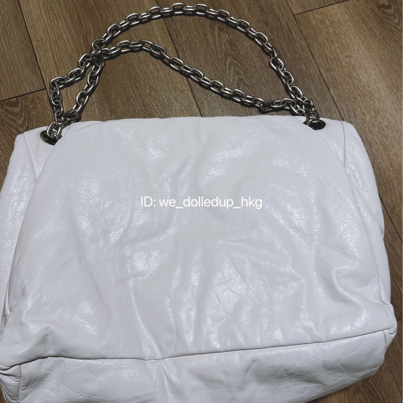 BALENCIAGA 白色Monaco Tote Bag 大size-1
