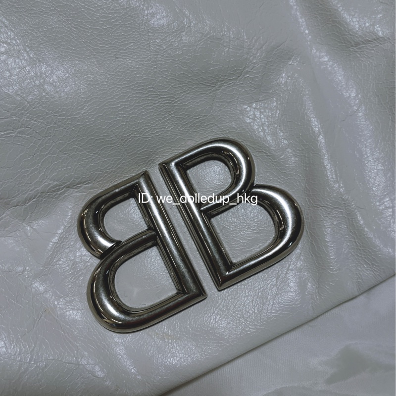 BALENCIAGA 白色Monaco Tote Bag 大size-6