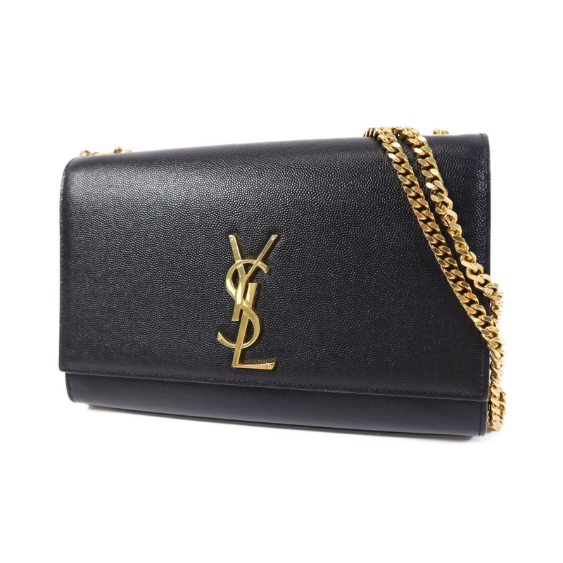 SAINT LAURENT 牛皮皮革Kate Medium金扣鏈帶肩背袋-2