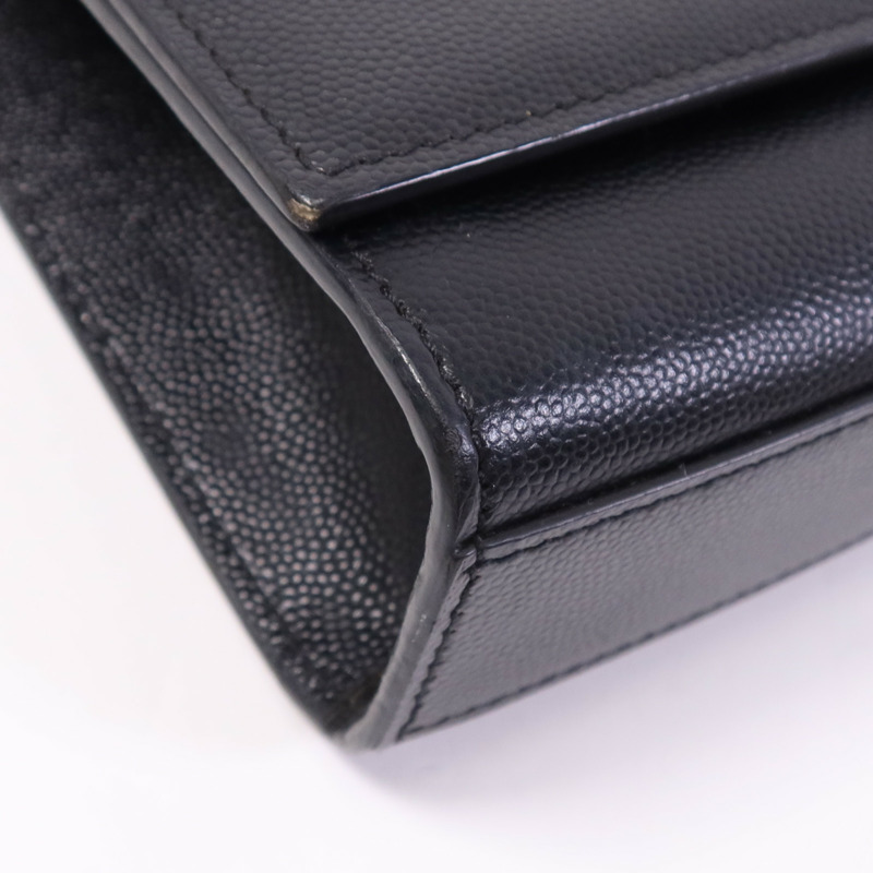 SAINT LAURENT 牛皮皮革Kate Medium金扣鏈帶肩背袋-5