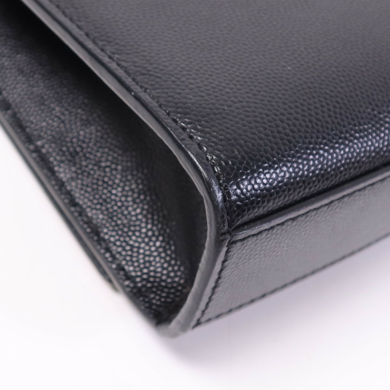 SAINT LAURENT 牛皮皮革Kate Medium金扣鏈帶肩背袋-7