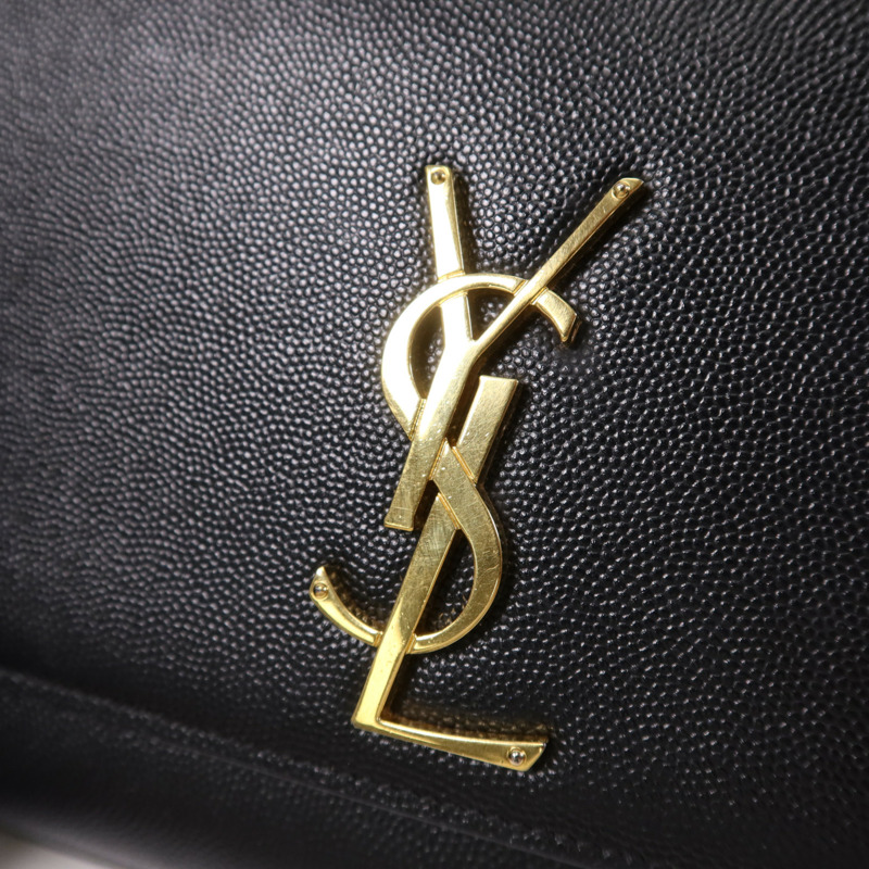 SAINT LAURENT 牛皮皮革Kate Medium金扣鏈帶肩背袋-9