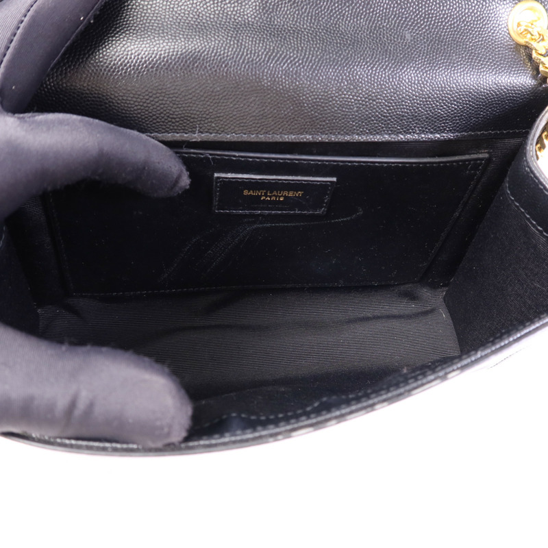 SAINT LAURENT 牛皮皮革Kate Medium金扣鏈帶肩背袋-11