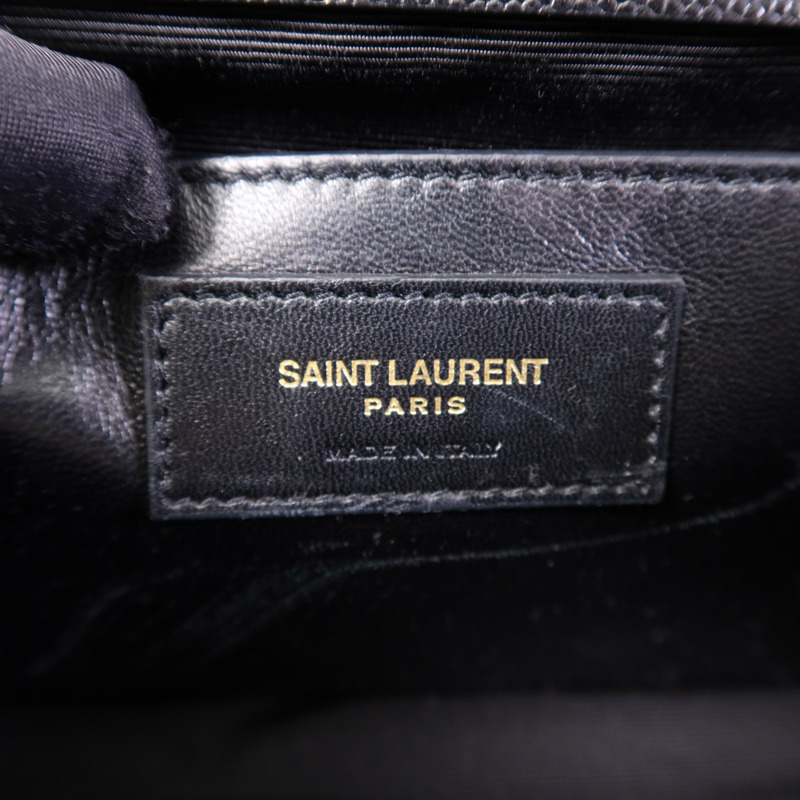 SAINT LAURENT 牛皮皮革Kate Medium金扣鏈帶肩背袋-12