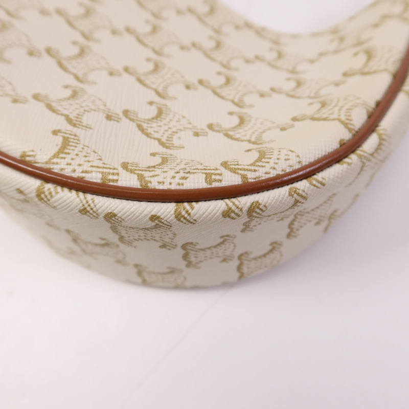 CELINE 塗層帆布Ava Medium金扣手挽袋-6