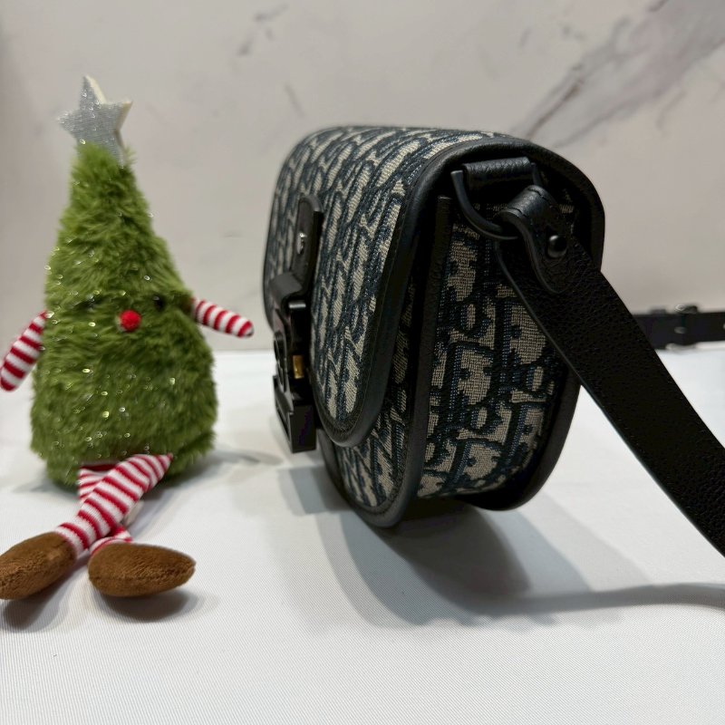 DIOR Gallop 藍緹花郵差包-2